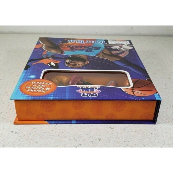 Space Jam A New Legacy Tattle Tales - 4 Figurines and Storybook Lebron James - Picture 4 of 12